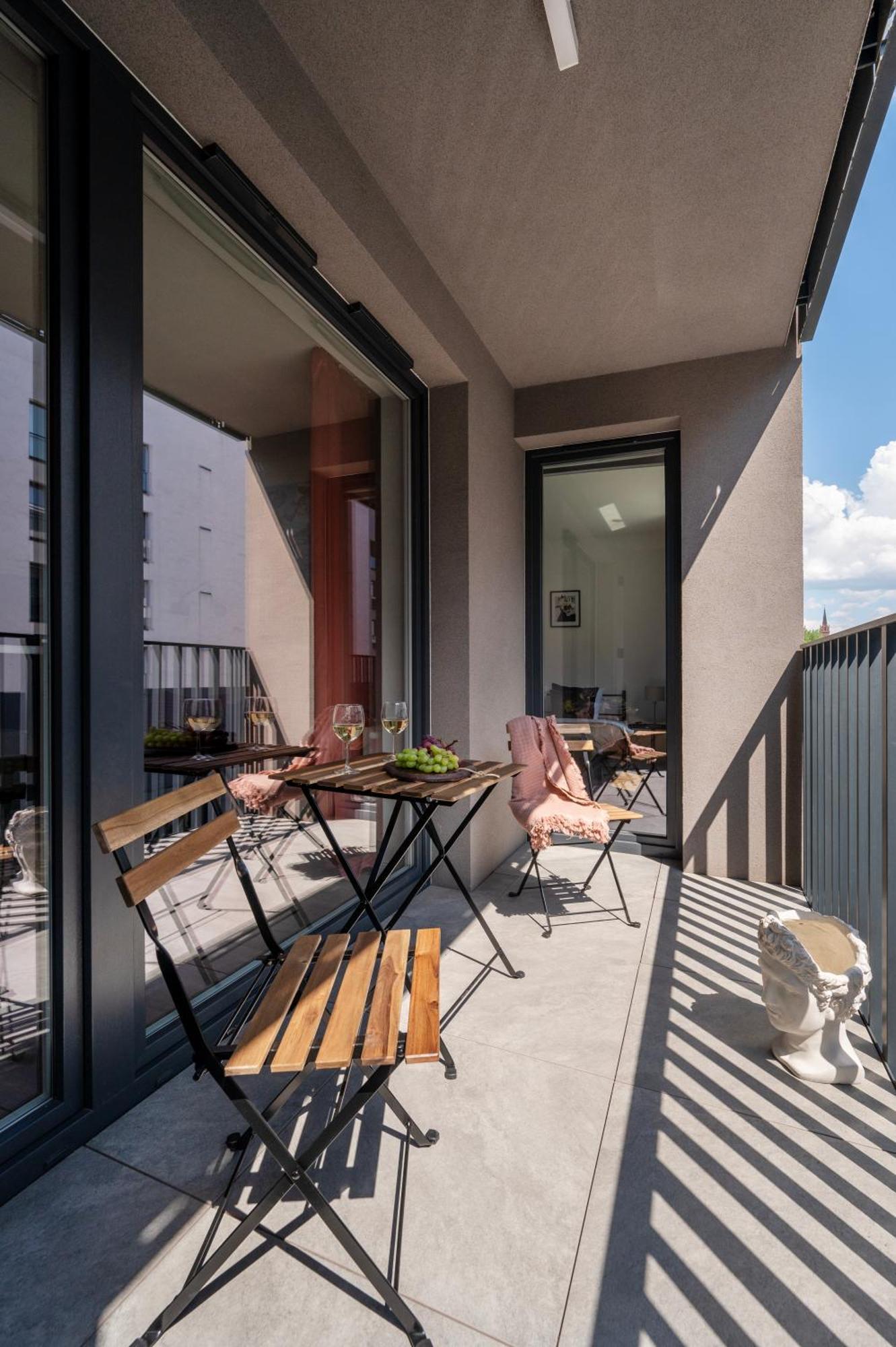 Luxury studio in Łódź Exterior foto